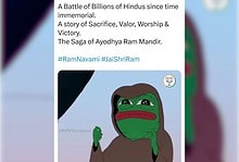 The BJP's official X handle, BJP4Telangana, has sparked controversy by using Pepe the Frog in their election campaign video.