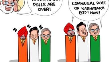BJP Nizamabad candidate Dharmapuri Arvind posts an animated video on Muslim quota on his X handle.