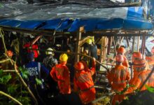 Mumbai hoarding collapsed