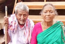Sugunamma (70) passed away after suffering a heart attack on Thursday. Unable to bear the sudden death of his partner for life, Cheralu (80) died the very next day.