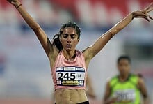 Indian athlete Deeksha sets new record in Los Angeles event