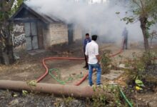 _fire unit extinguished the fire in Nainital