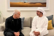 UAE FM, Israeli opposition leader meet in Abu Dhabi