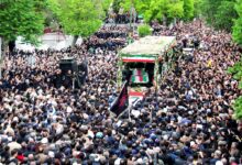 Huge crowd attends funeral procession for Iranian President, FM