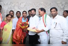 Revanth felicitates teen who saved lives in Hyderabad factory fire