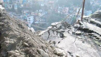 Kashmir on Alert Continuous Rains Spark Landslides