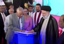 Iranian President inaugurates Rs 4 282 cr hydropower project in Sri Lanka