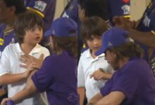 AbRam pushes away dad SRK at stadium, fight video goes viral