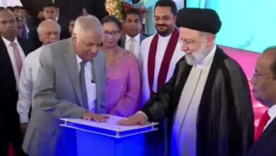 Iranian President inaugurates Rs 4 282 cr hydropower project in Sri Lanka