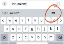 Palestine flag emoji suggestion when typing 'Jerusalem' will be fixed, says Apple