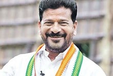 Revanth Reddy addresses road shows art Amberpet, Uppal and Secunderabad Cantonment on Monday, as part of Congress’ election campaign on Monday.