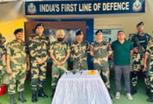 BSF seized a China-made drone near the India-Pakistan border