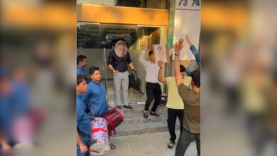 Watch: Pune man quits 'toxic' job, plays dhol in front of manager