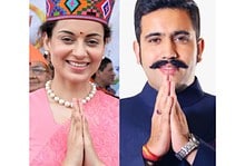 BJP’s Kangana Ranaut and Congress Vikramaditya Singh