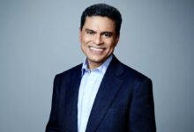 Why is Fareed Zakaria happy that his father died 15 years ago?