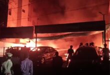 Hyderabad: Massive fire at Yousufguda, 20 cars charred