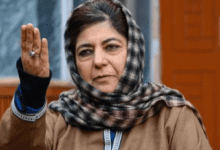 PDP chief Mehbooba Mufti