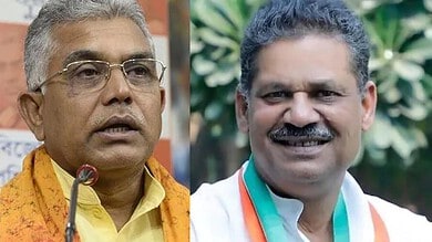 Ex-cricketer Kirti Azad is pitted against BJP rival Dilip Ghosh