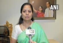 TRS MLC Kalvakuntla Kavitha