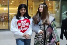 Aishwarya Rai Bachchan, daughter Aaradhya return to Mumbai from Cannes