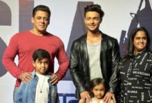 Salman attends Aayush Sharma's 'Ruslaan' screening