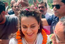 Kangana Ranaut launches LS poll campaign with roadshow in Mandi