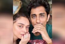 Aditi Rao Hydari and fiance Siddharth turn heads at 'Heeramandi' premiere