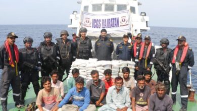 ICG apprehends Pakistani boat with huge consignment of narcotics