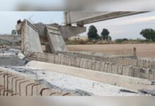 Under-construction bridge collapses in Telangana's Peddapalli
