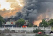 Massive fire at Telangana pharma company