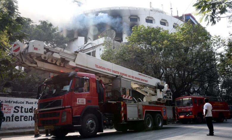 Hyderabad: Fire station set up at Bazaar Guard, MLA felicitates staff
