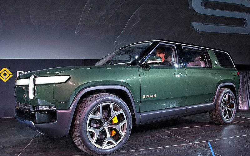 invests electric vehicle startup rivian