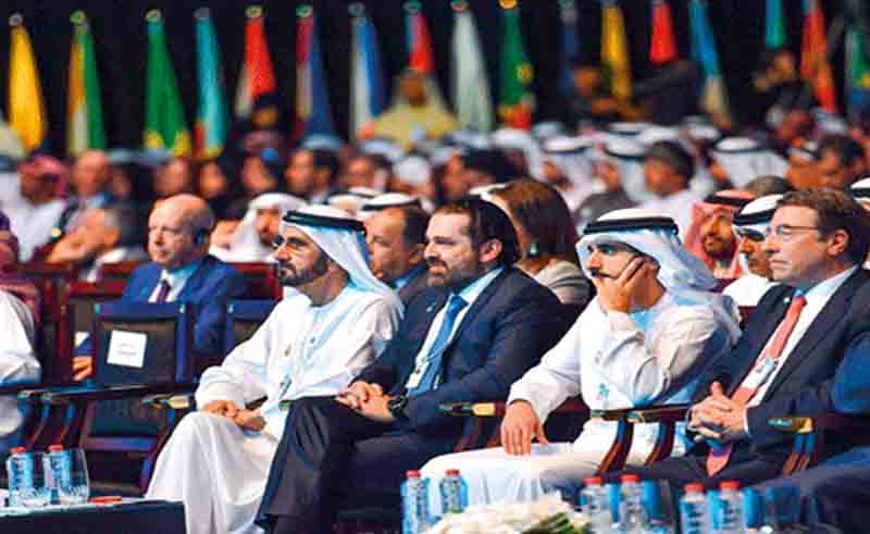 World leaders discuss future of global economy at Dubai summit