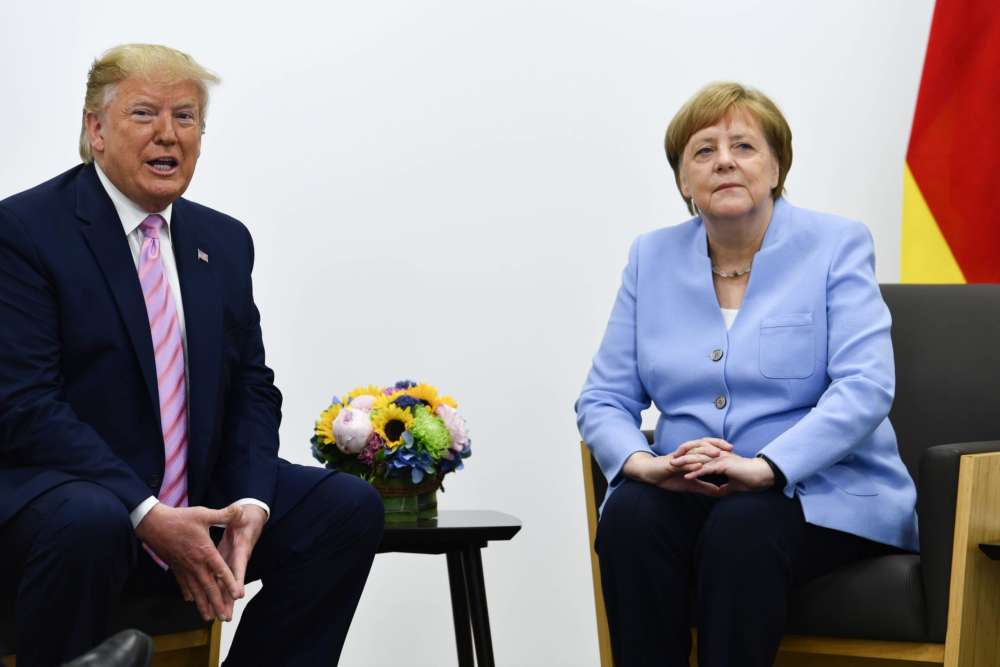 Donald-Trump-Merkel