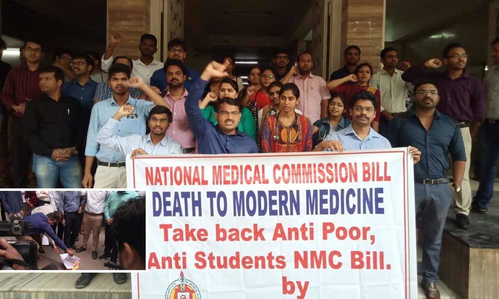 Junior doctors boycott duties over NMC bill passed by Lok Sabha