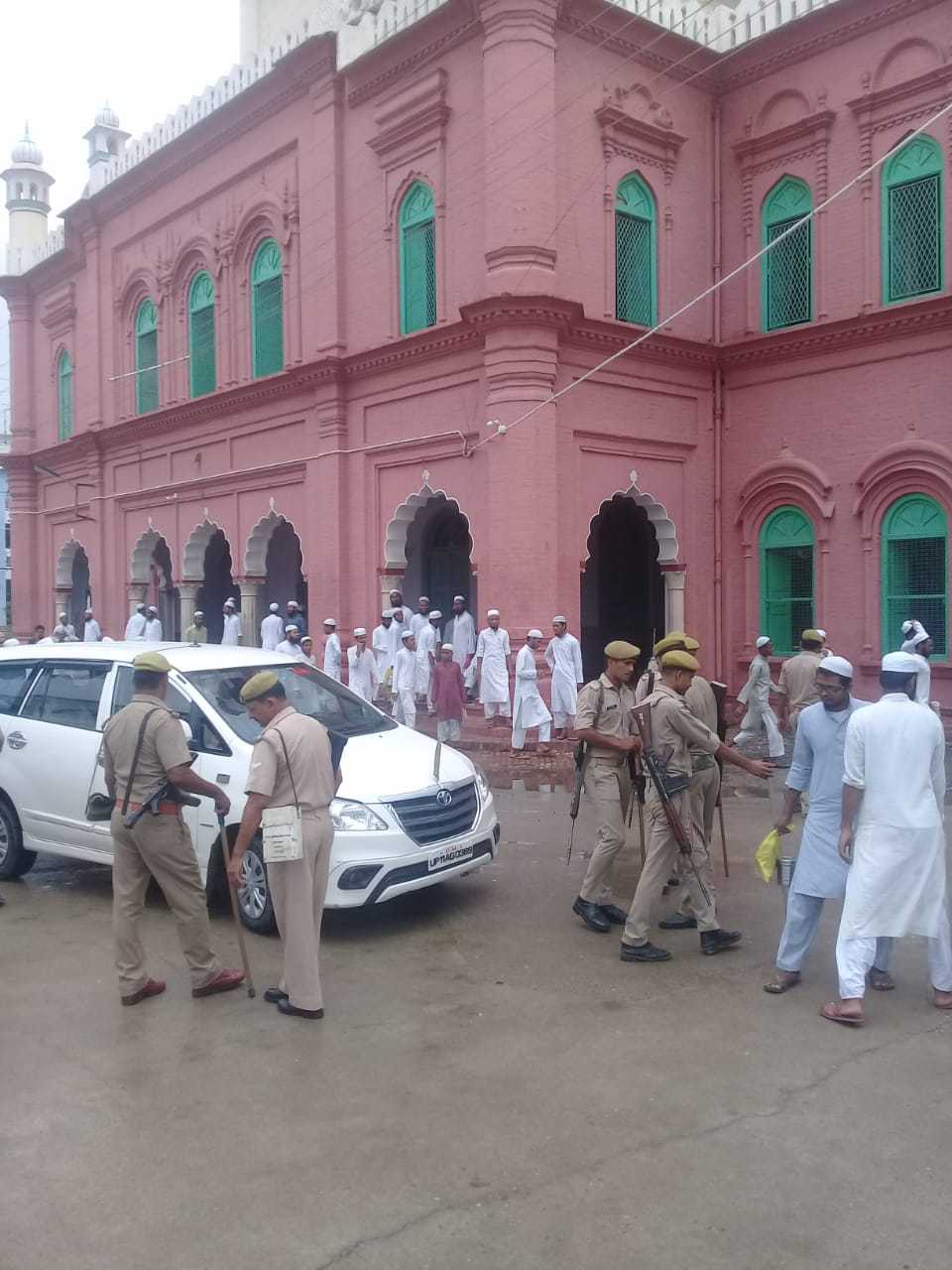 Complaint of helipad at Darul Uloom Deoband proved false