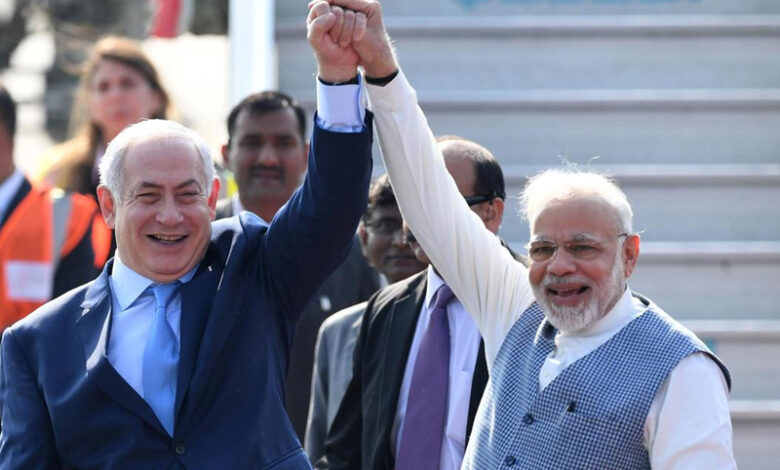 Netanyahu-Modi-