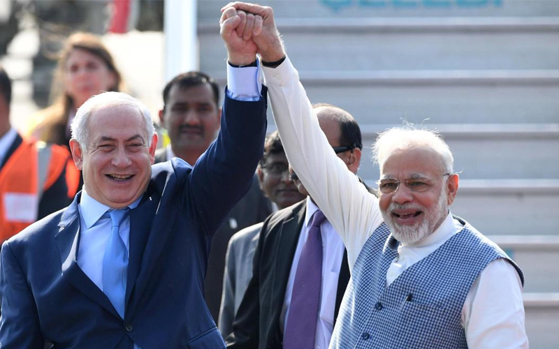 Netanyahu-Modi-