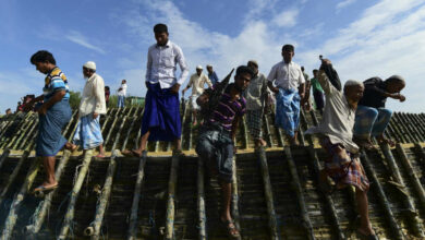 Rohingya rally to mark 'Genocide Day' in Bangladesh camps. Photo: AFP