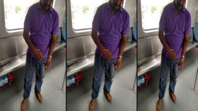 Snake found in Hyd Metro train