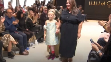 9-year-old double amputee debuts on Paris fashion catwalk