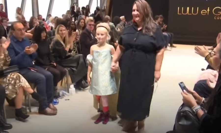 9-year-old double amputee debuts on Paris fashion catwalk