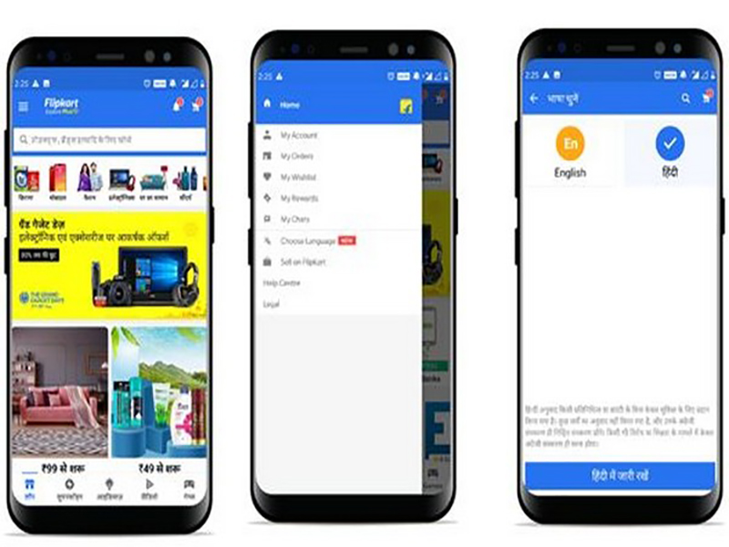 Flipkart to launch Hindi interface