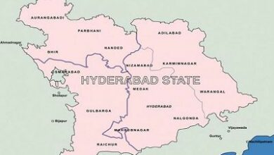 Hyderabad State Map