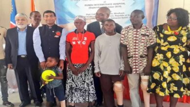 Indian Mission to provide free artificial limbs at health camp in Namibia