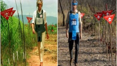 Prince Harry retraces Princess Diana's footsteps with Angola minefield walk