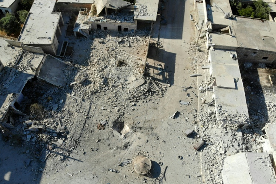 Regime fire kills seven civilians in northwest Syria market