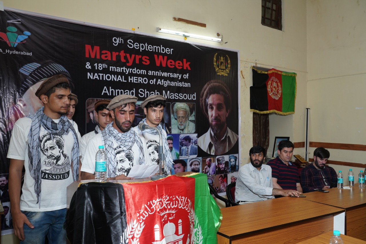 Hyderabad: Afghan hero Ahmad Shah Massoud remembered
