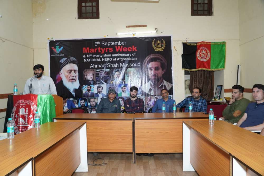 Hyderabad: Afghan hero Ahmad Shah Massoud remembered