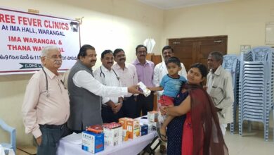 Medical Association holds Free Health Camp in Warangal